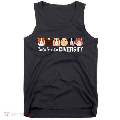 Guinea Pig Lovers Celebrate Diversity Tank Top