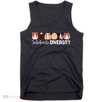 Guinea Pig Lovers Celebrate Diversity Tank Top thumb 0
