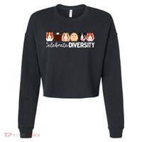 Guinea Pig Lovers Celebrate Diversity Cropped Pullover Crew thumb 0