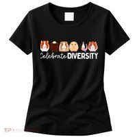 Guinea Pig Lovers Celebrate Diversity Women's T-Shirt thumb 0