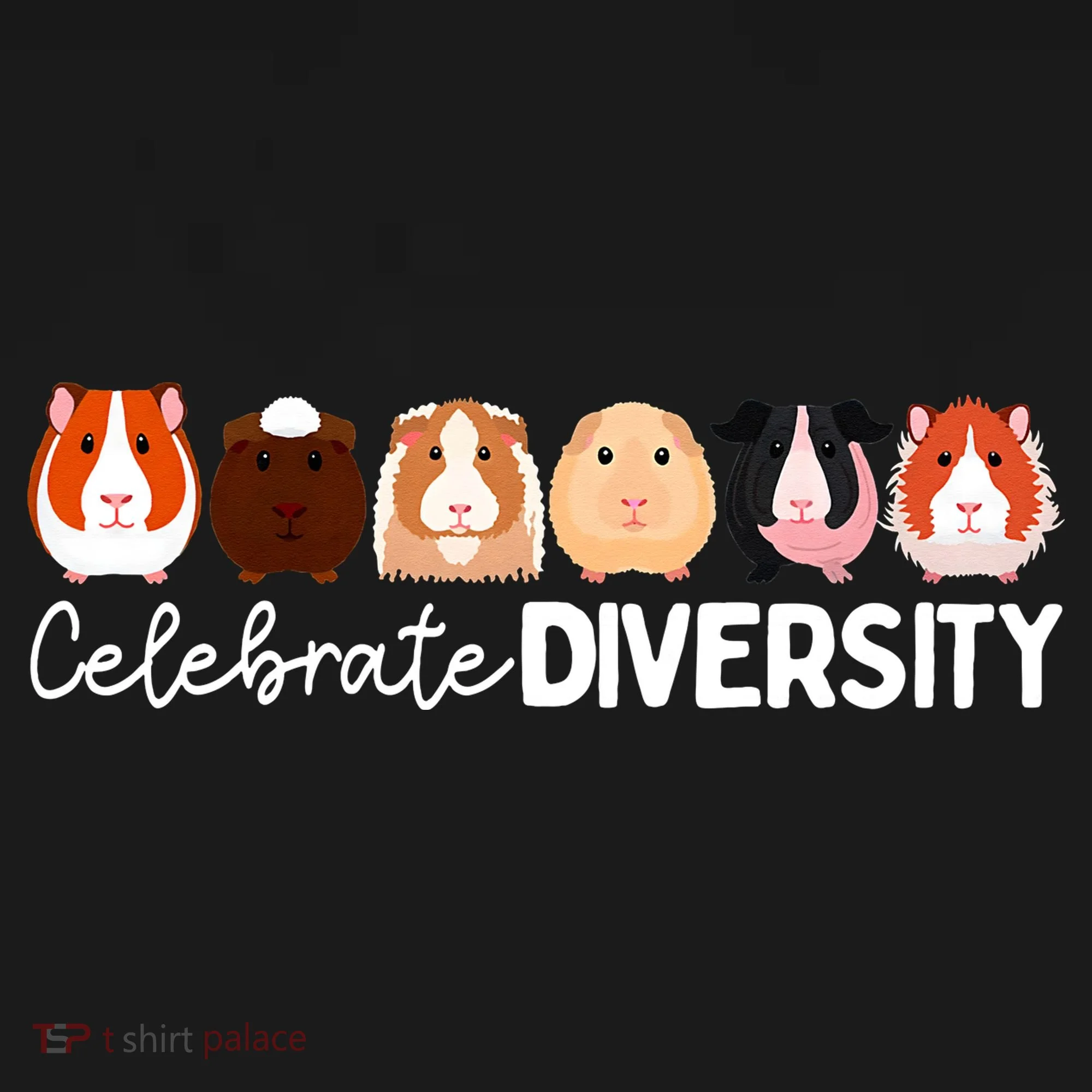 Guinea Pig Lovers Celebrate Diversity Kids Sweatshirt