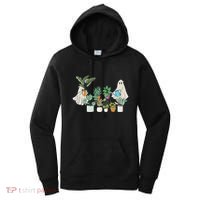 Ghost Plant Lady Retro Halloween Plants Spooky Mom Women's Hoodie thumb 0