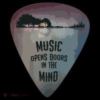 Guitar Pick Lake Reflections Music Guitar Coffee Mug thumb 5