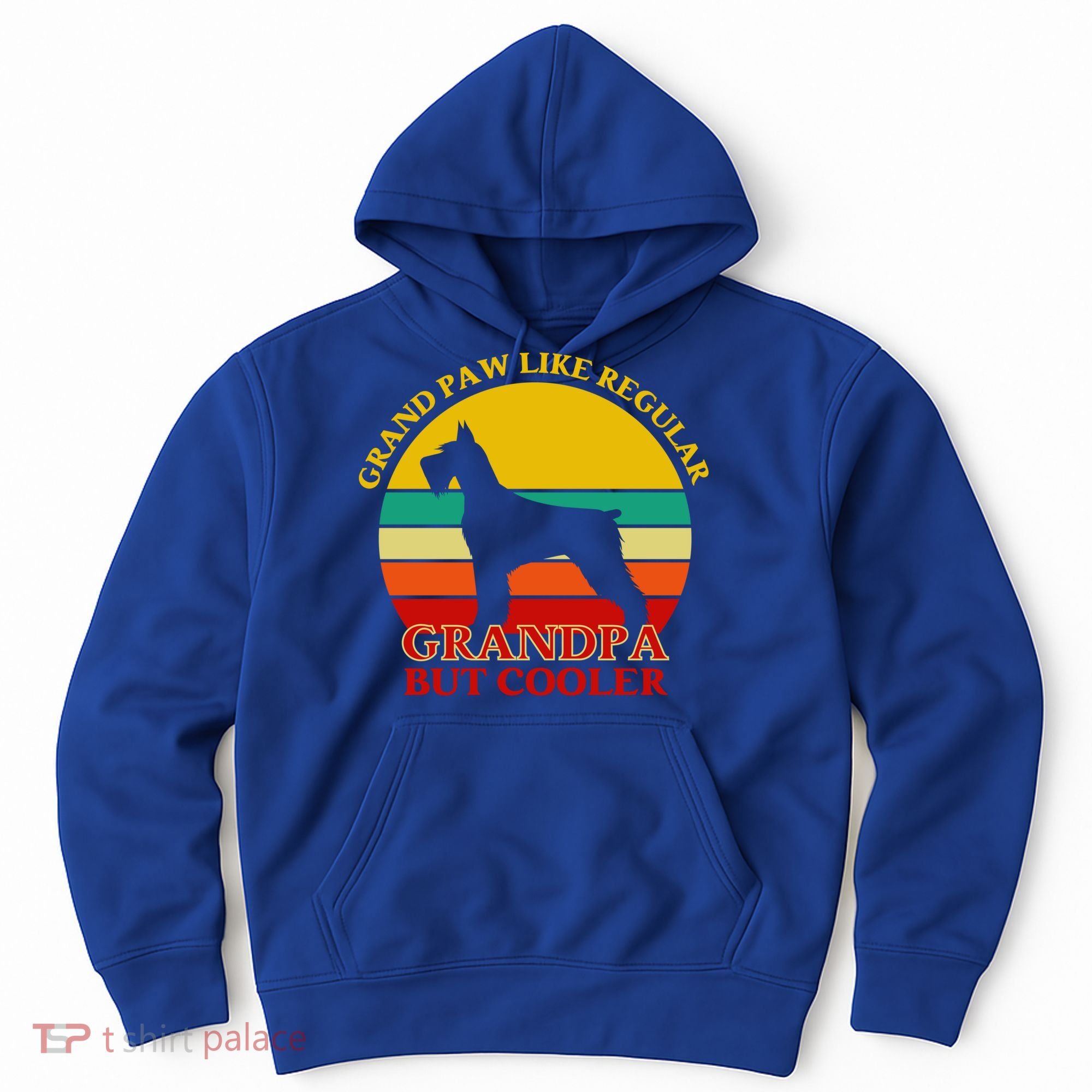 Grand Paw Like A Regular Grandpa But Cooler Funny Gift Father Day Gift Hoodie