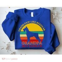Grand Paw Like A Regular Grandpa But Cooler Funny Gift Father Day Gift Sweatshirt thumb 2