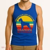 Grand Paw Like A Regular Grandpa But Cooler Funny Gift Father Day Gift Tank Top thumb 3
