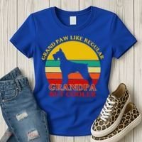 Grand Paw Like A Regular Grandpa But Cooler Funny Gift Father Day Gift Women's T-Shirt thumb 3