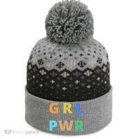 Girl Power Logo The Baniff Cuffed Pom Beanie thumb 0