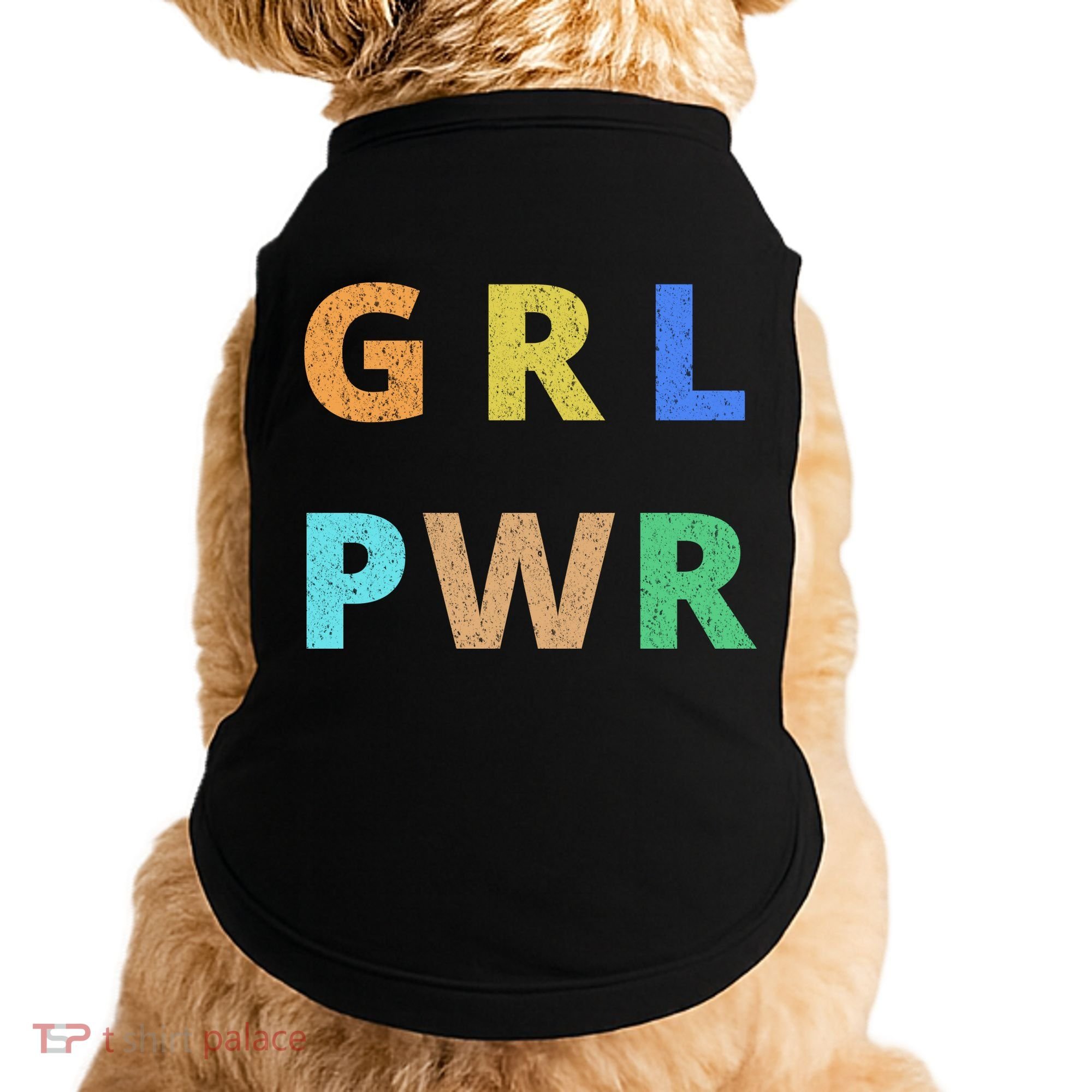 Girl Power Logo Doggie Tank