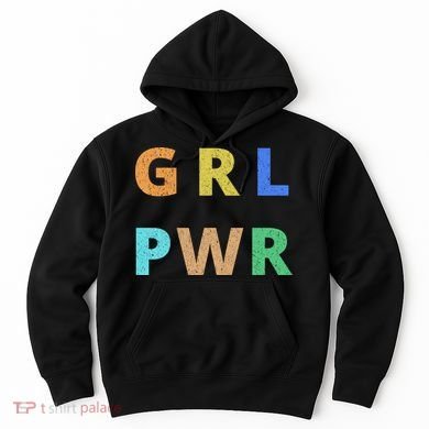 Girl Power Logo Hoodie