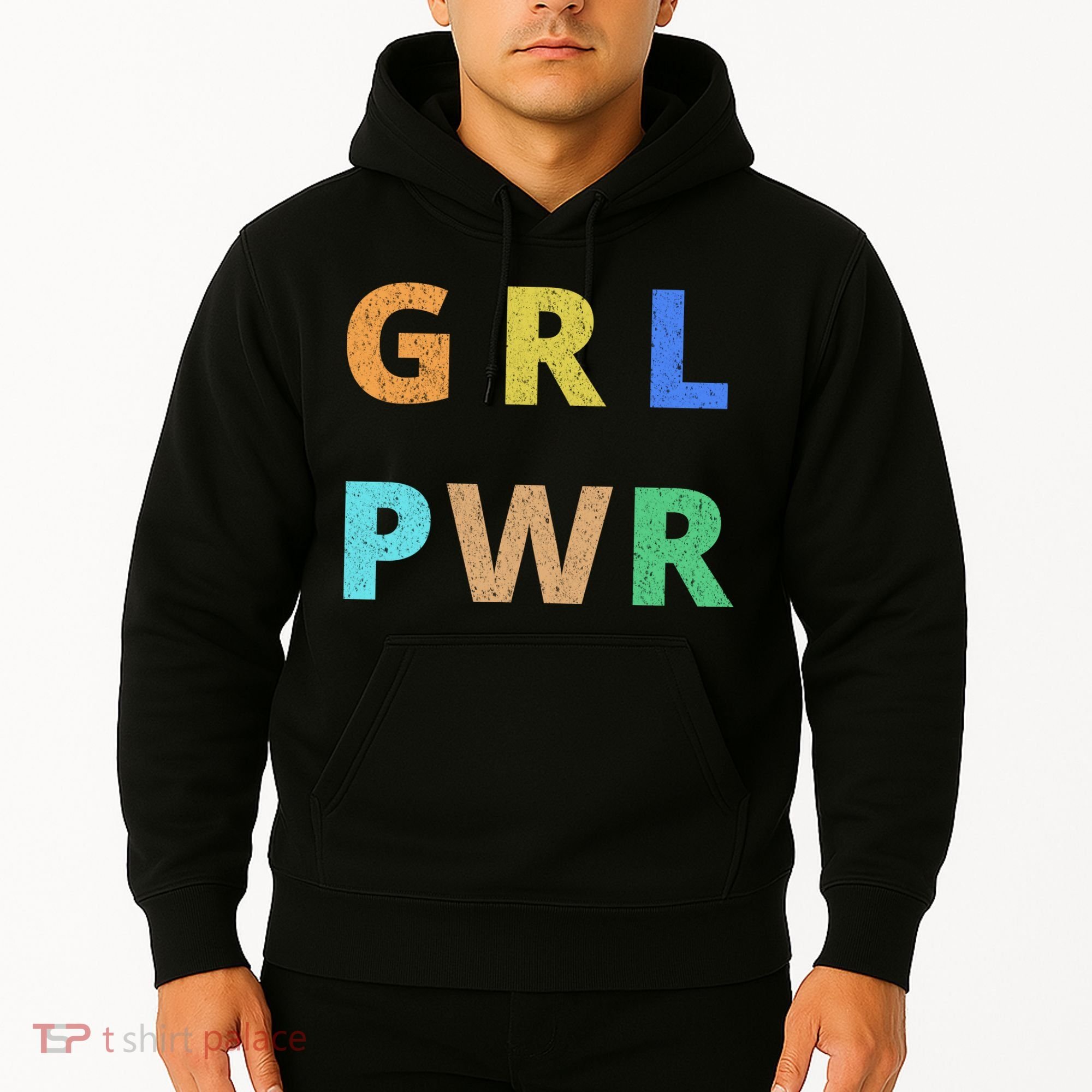 Girl Power Logo Hoodie