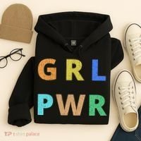 Girl Power Logo Hoodie thumb 4