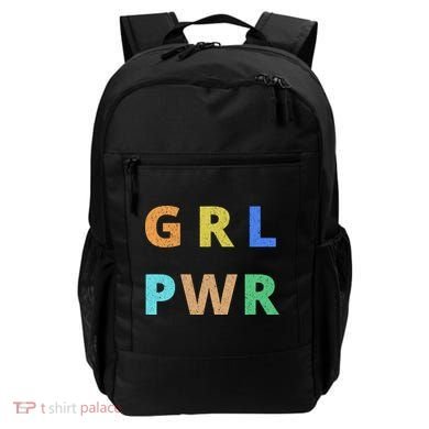 Girl Power Logo Backpack