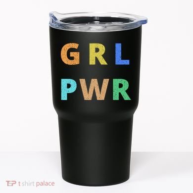 Girl Power Logo Tumbler
