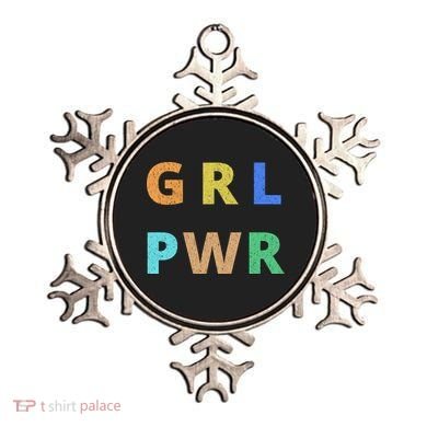 Girl Power Logo Ornament
