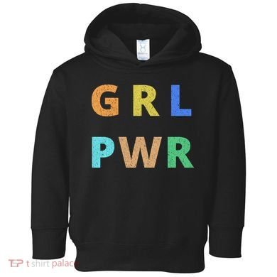 Girl Power Logo Toddler Hoodie