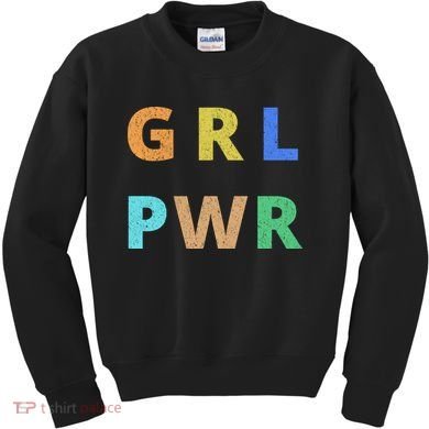 Girl Power Logo Kids Sweatshirt