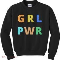 Girl Power Logo Kids Sweatshirt thumb 0
