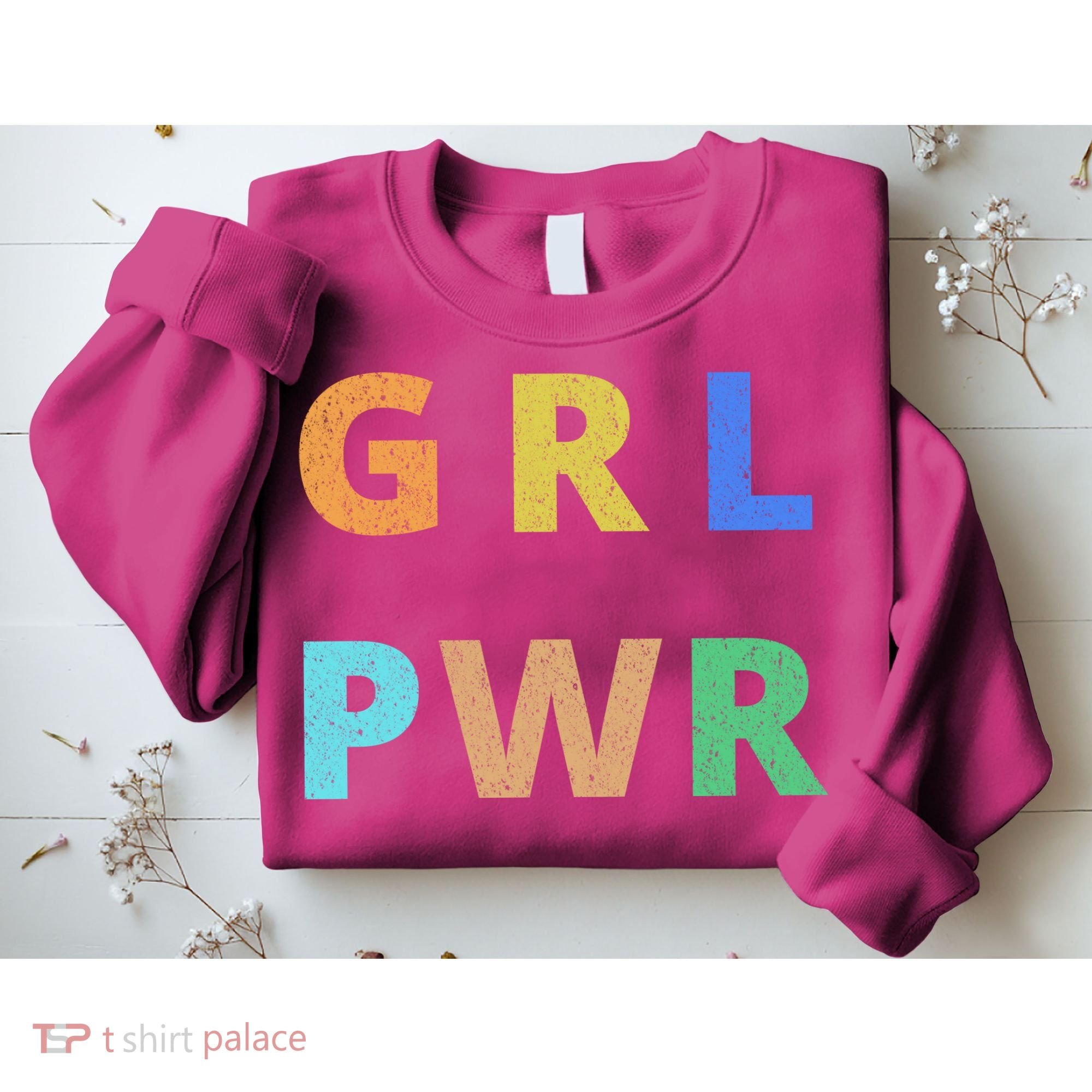 Girl Power Logo Sweatshirt