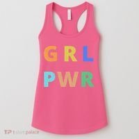 Girl Power Logo Women's Tank Top thumb 0