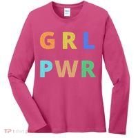 Girl Power Logo Women's Long Sleeve Shirt thumb 0