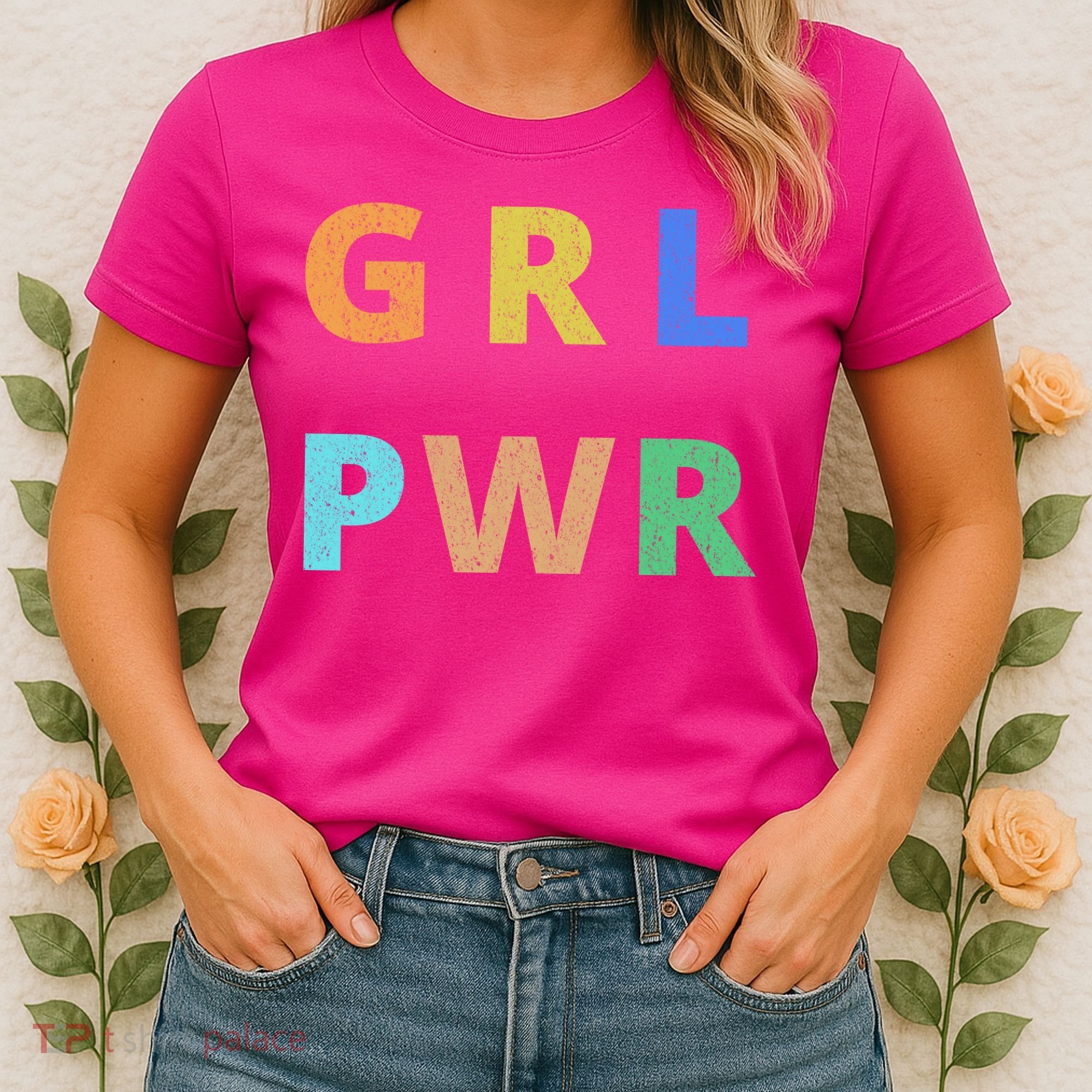 Girl Power Logo Women's T-Shirt