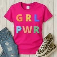 Girl Power Logo Women's T-Shirt thumb 3