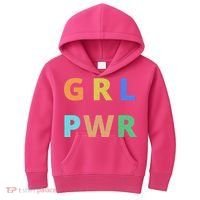 Girl Power Logo Kids Hoodie thumb 0