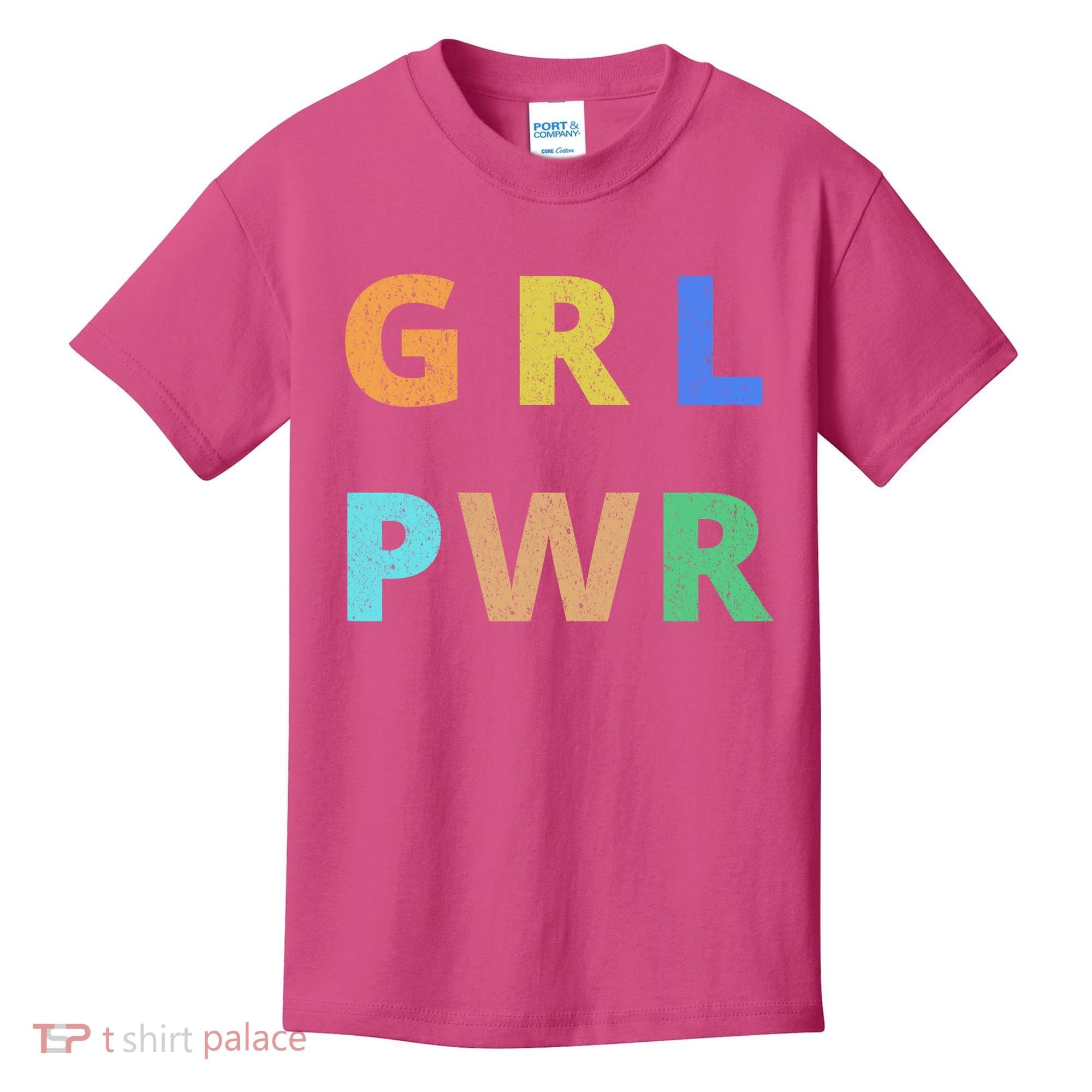 Girl Power Logo Kids T-Shirt