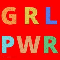 Girl Power Logo Santa Hat thumb 1