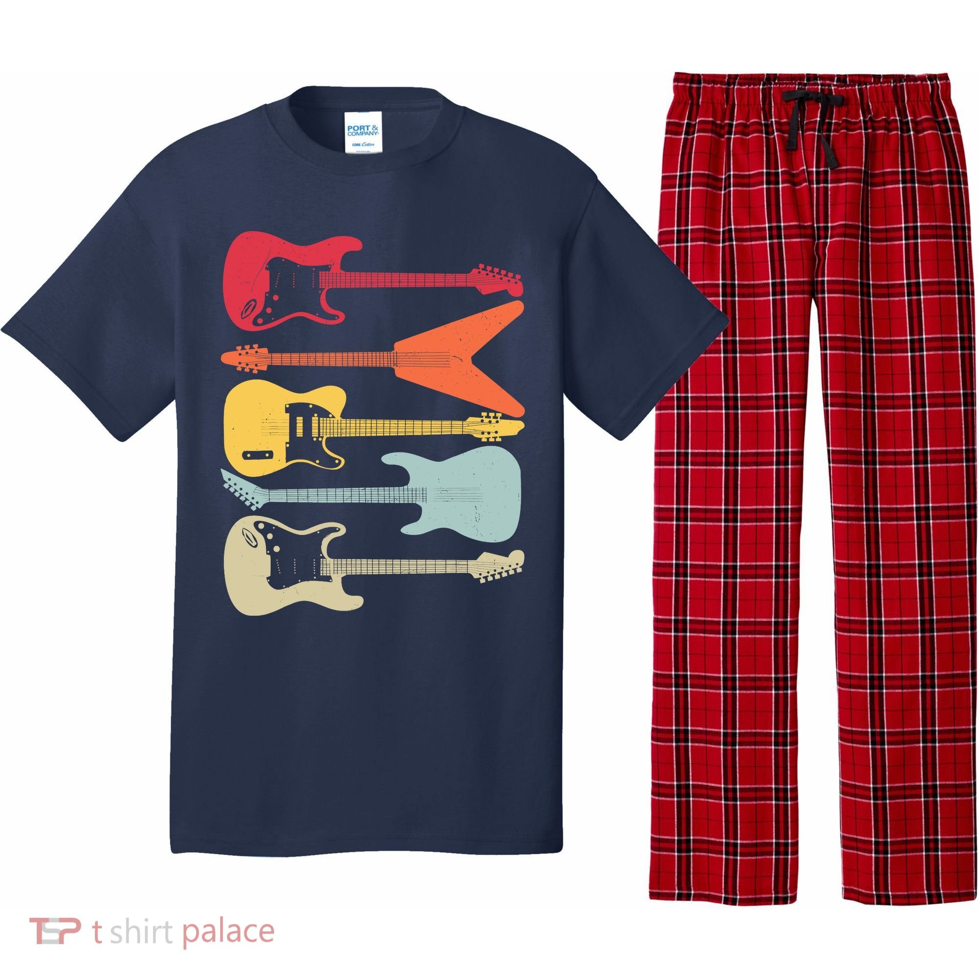 Guitar Player Music Lovers Pajama Set