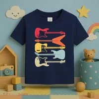 Guitar Player Music Lovers Toddler T-Shirt thumb 3
