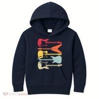 Guitar Player Music Lovers Kids Hoodie thumb 0