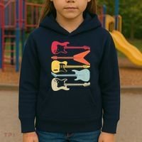 Guitar Player Music Lovers Kids Hoodie thumb 3