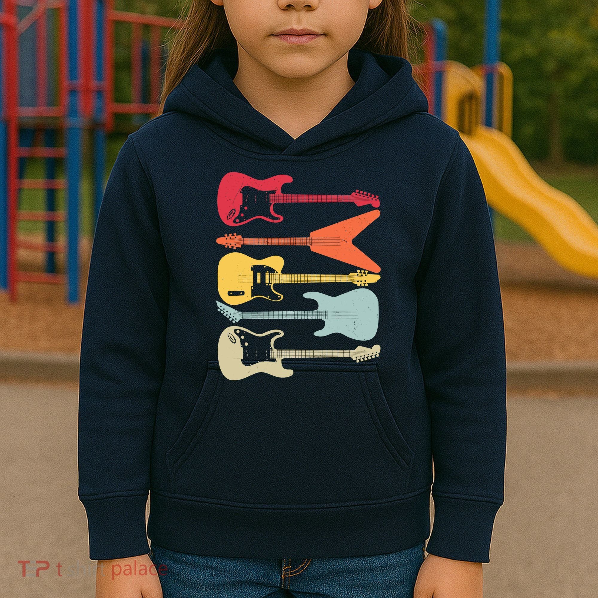 Guitar Player Music Lovers Kids Hoodie