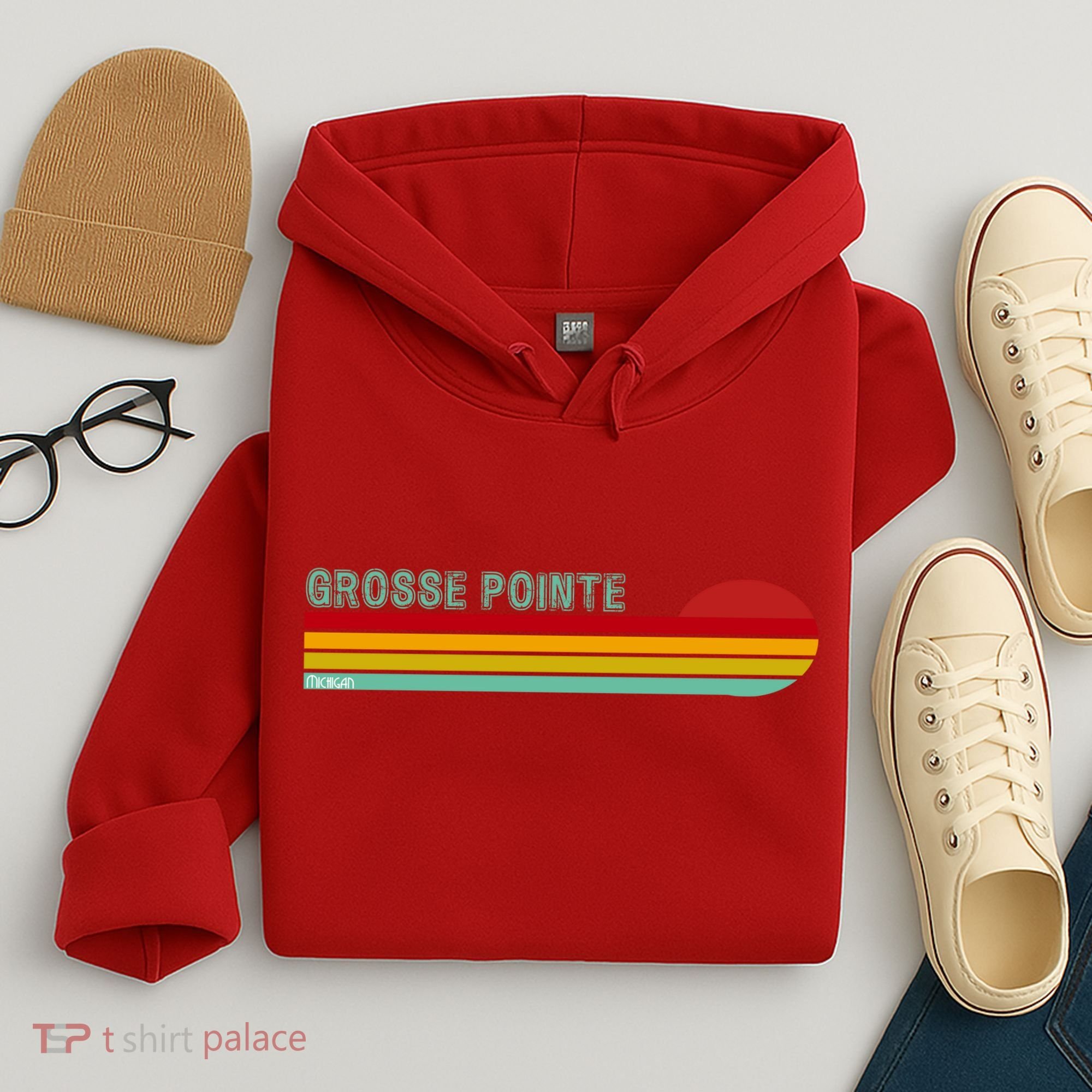 Grosse Pointe Michigan Hoodie