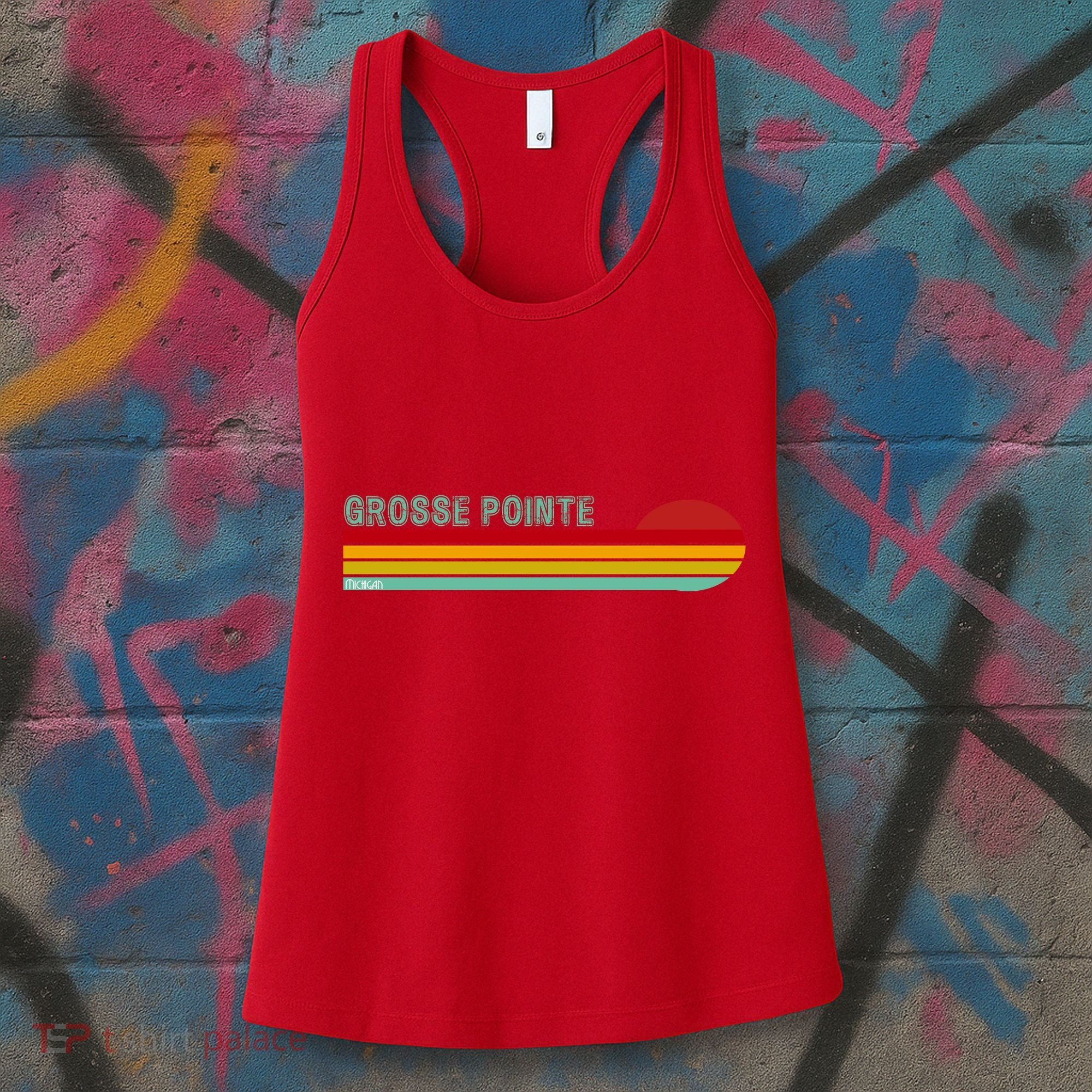 Grosse Pointe Michigan Women's Tank Top