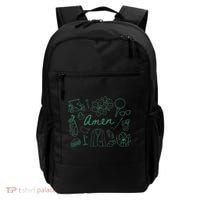 Golf Par Master Golfer Golf Lover Amen Gift Backpack thumb 0