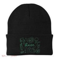 Golf Par Master Golfer Golf Lover Amen Gift Beanie thumb 0