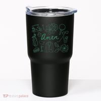 Golf Par Master Golfer Golf Lover Amen Gift Tumbler thumb 0