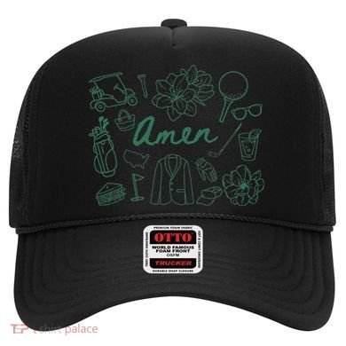 Golf Par Master Golfer Golf Lover Amen Gift Hat