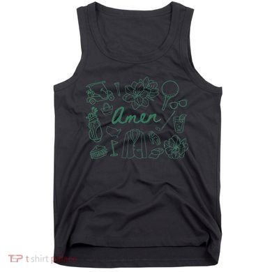 Golf Par Master Golfer Golf Lover Amen Gift Tank Top