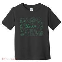 Golf Par Master Golfer Golf Lover Amen Gift Toddler T-Shirt thumb 0