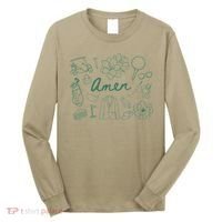 Golf Par Master Golfer Golf Lover Amen Gift Long Sleeve Shirt thumb 0