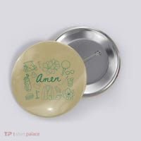 Golf Par Master Golfer Golf Lover Amen Gift Button thumb 0