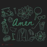 Golf Par Master Golfer Golf Lover Amen Tumbler thumb 3