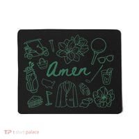 Golf Par Master Golfer Golf Lover Amen Mousepad thumb 0
