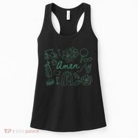 Golf Par Master Golfer Golf Lover Amen Women's Tank Top thumb 0