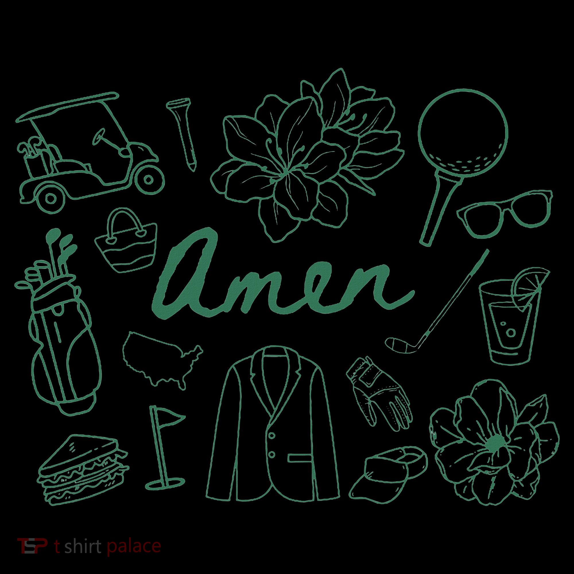 Golf Par Master Golfer Golf Lover Amen Toddler Hoodie