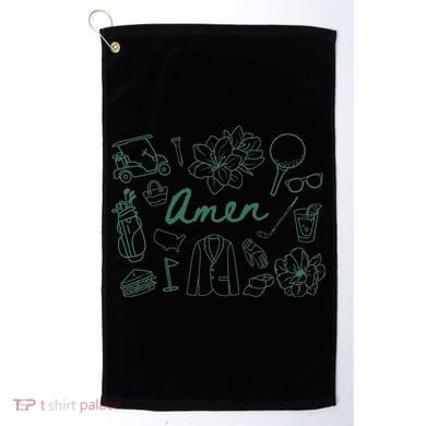 Golf Par Master Golfer Golf Lover Amen Golf Towel